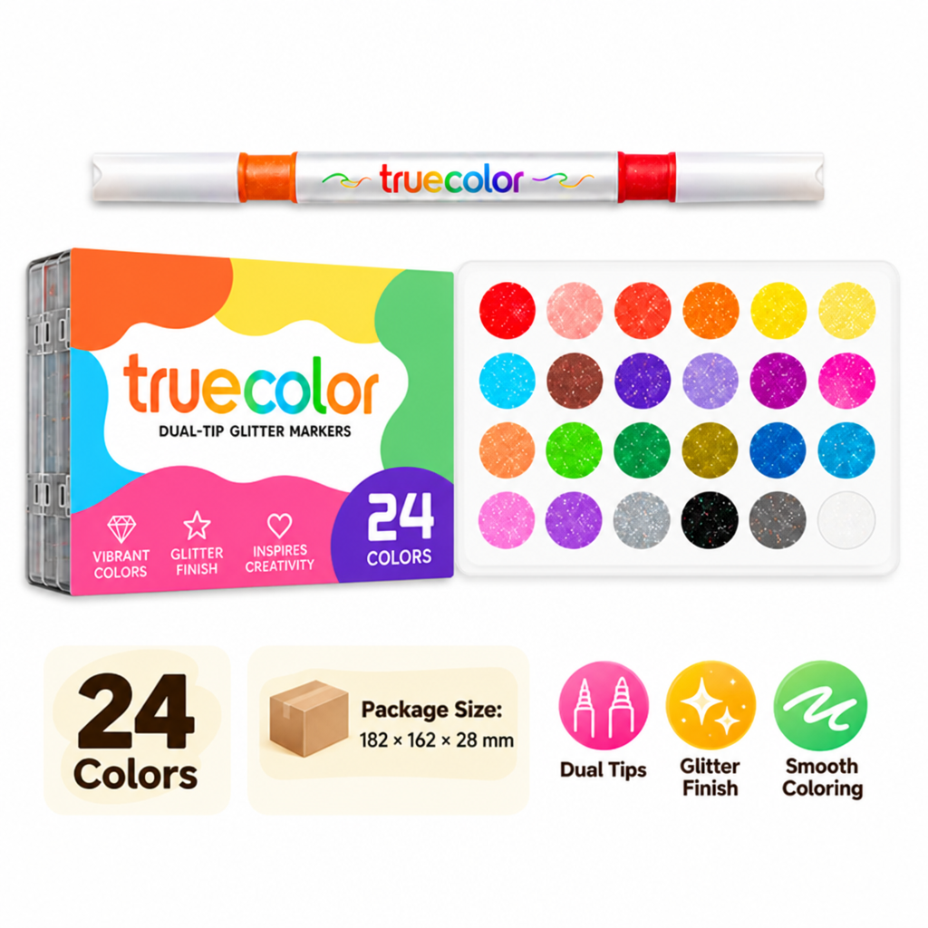 DazzleScript™ — Make Every Page Sparkle With Your Own Colorful Style