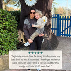 LumaNest™ Toddler Carrier — Carry Your Little One All Day with Effortless Comfort and Style