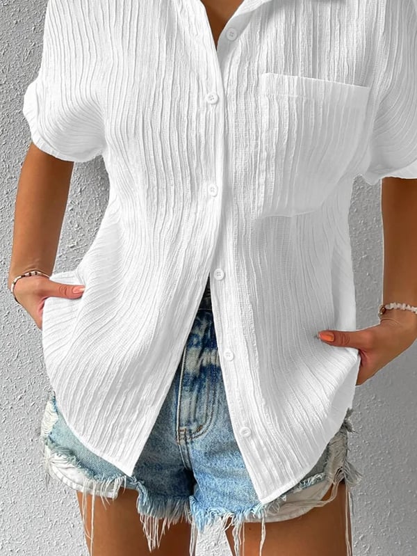 VioraLuxe™ Blouse — Flaunt Your Curves with All-Day Confidence and Comfort