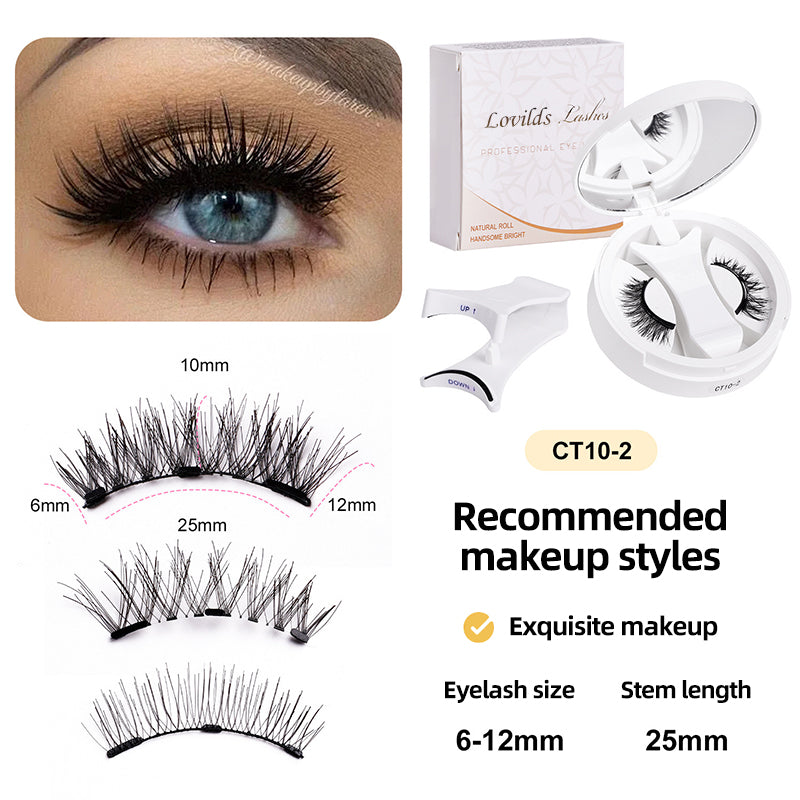 MagniLuxe™ Magnetic Lashes — Snap on Stunning, Feather-Light Glam That Lasts All Day