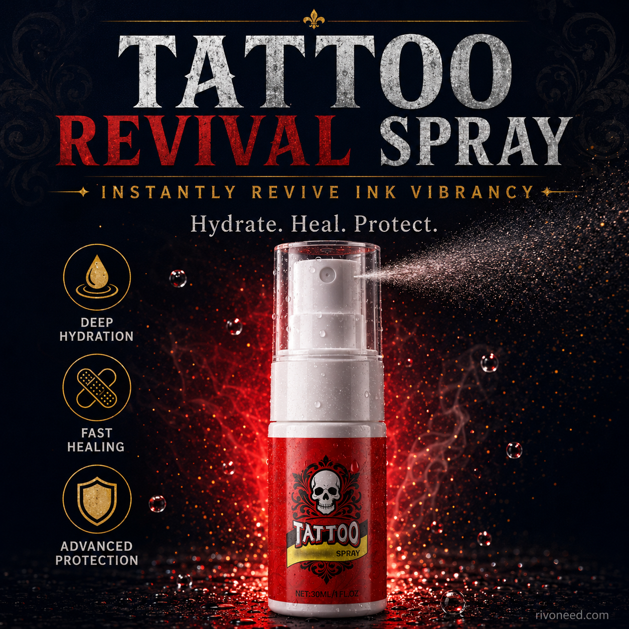 Hydralume™ — Keep Your Tattoos Bold, Brilliant, and Beautifully Hydrated Every Day