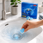 FlowFreez™ Drain Rescue Tablets — End Drain Hassles and Enjoy Year-Round Freshness with Zero Effort
