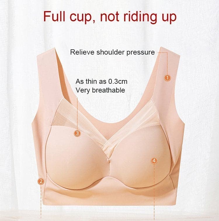 BreathEase™ — Experience all-day freedom with wireless lift and flawless shape