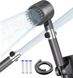 VelaMist™ 4-in-1 Massage & Glow Shower Head — Transform Every Shower into a Soothing, Skin-Reviving Escape