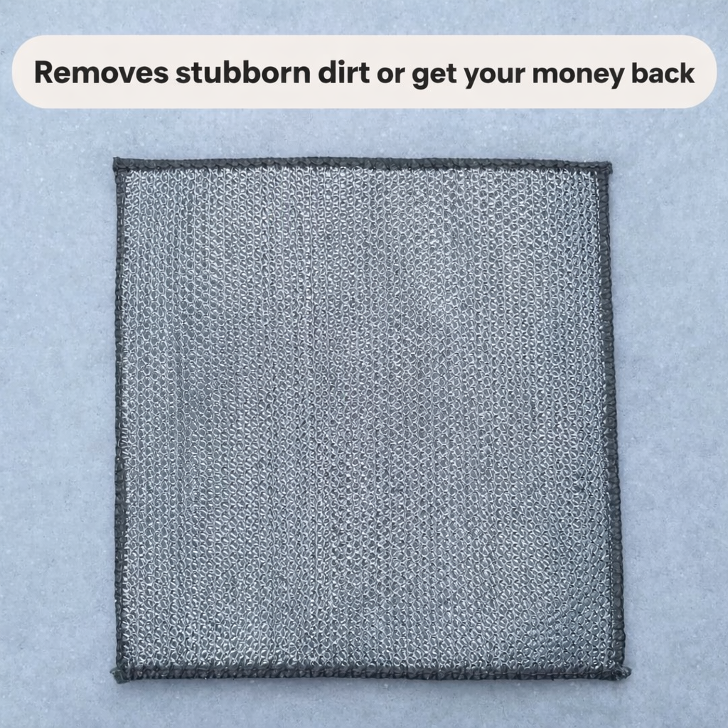 CleanSweep™ Premium Cloths — Blast Away Grime While Protecting Your Surfaces for a Lasting Shine