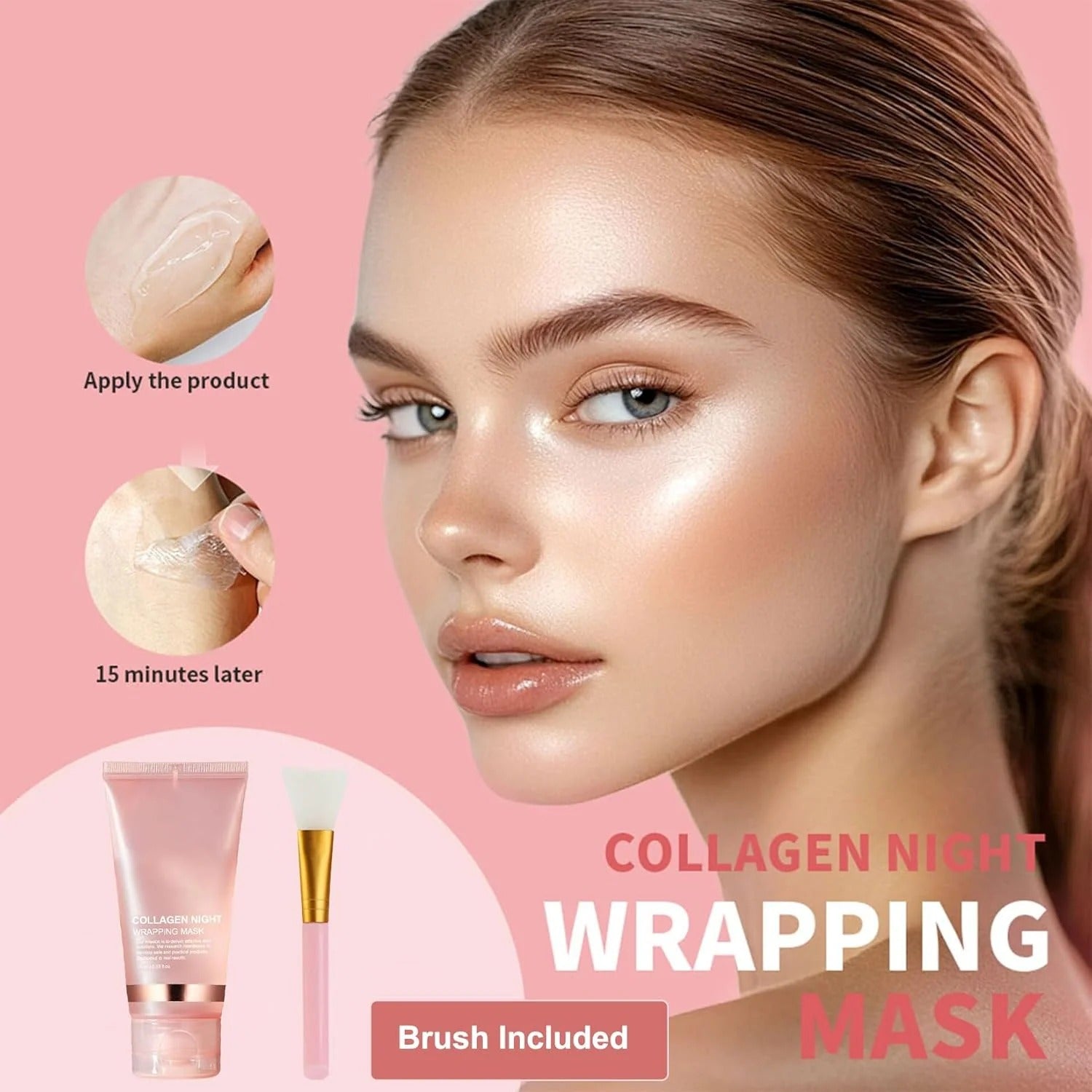 LumiFleur™ Night Renewal Mask — Wake Up to Radiant, Youthful Skin Every Morning