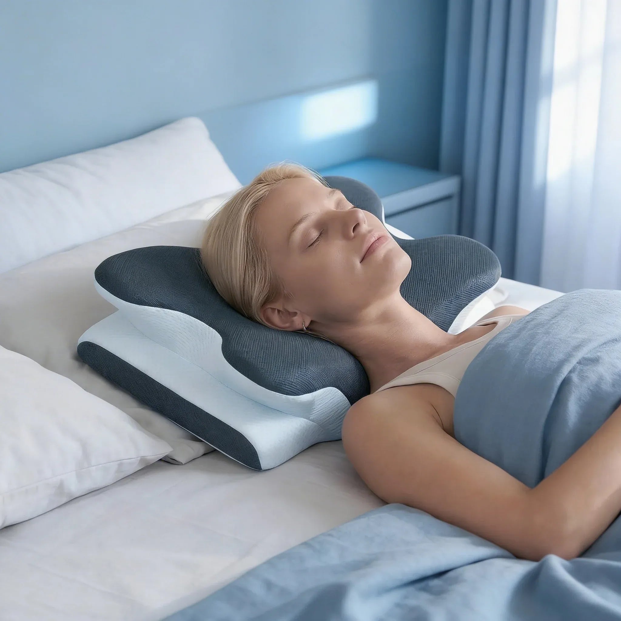 NuraRest™ — Wake Refreshed with Pain-Free, Perfect Neck Support