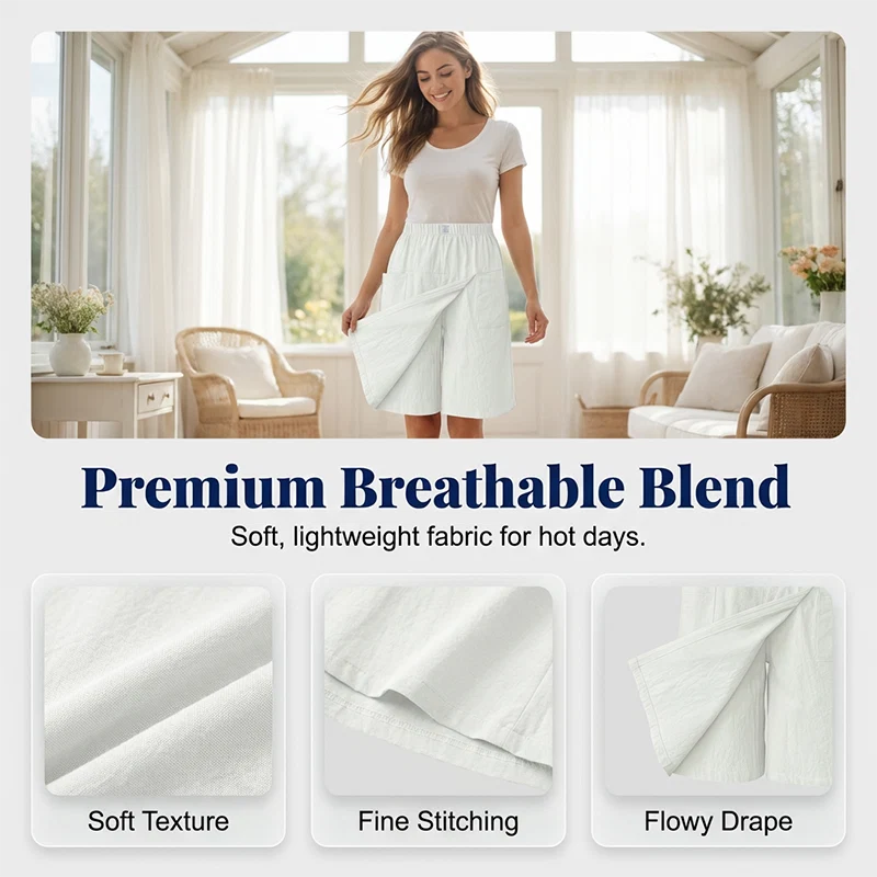 LumaFleX™ Wrap Skort — Move Freely, Feel Stunning, Stay Effortlessly Cool