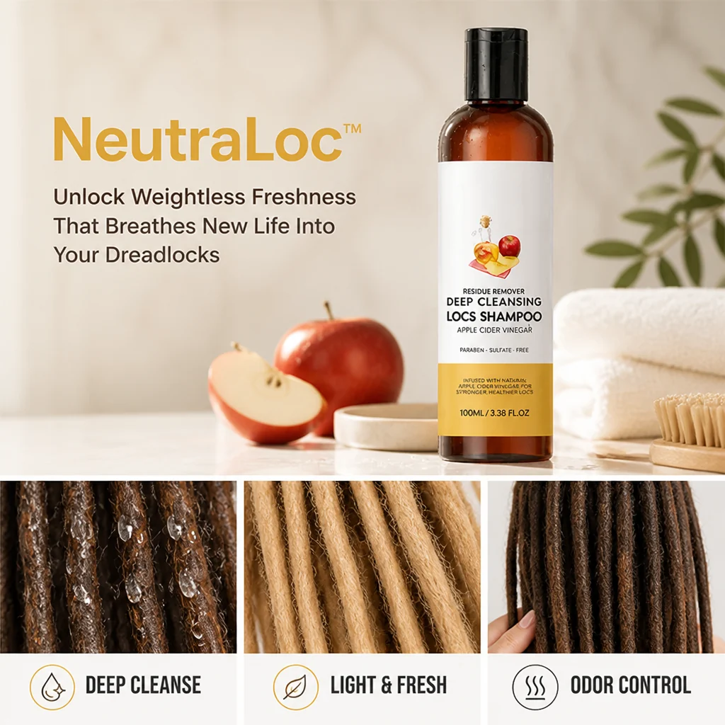 NeutraLoc™ — Unlock Weightless Freshness That Breathes New Life Into Your Dreadlocks