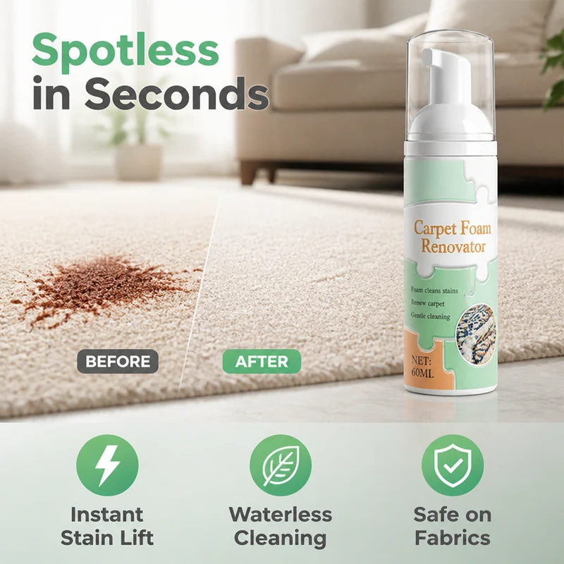 RevitaClean™ — Instantly Erase Stains and Enjoy Soft, Dry Carpets Ready Anytime