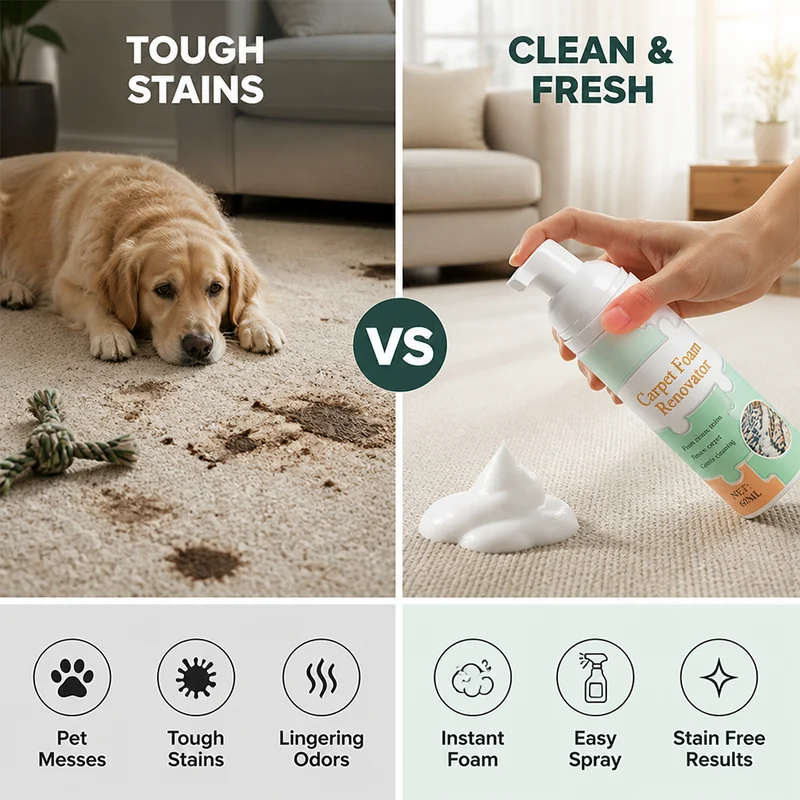 RevitaClean™ — Instantly Erase Stains and Enjoy Soft, Dry Carpets Ready Anytime