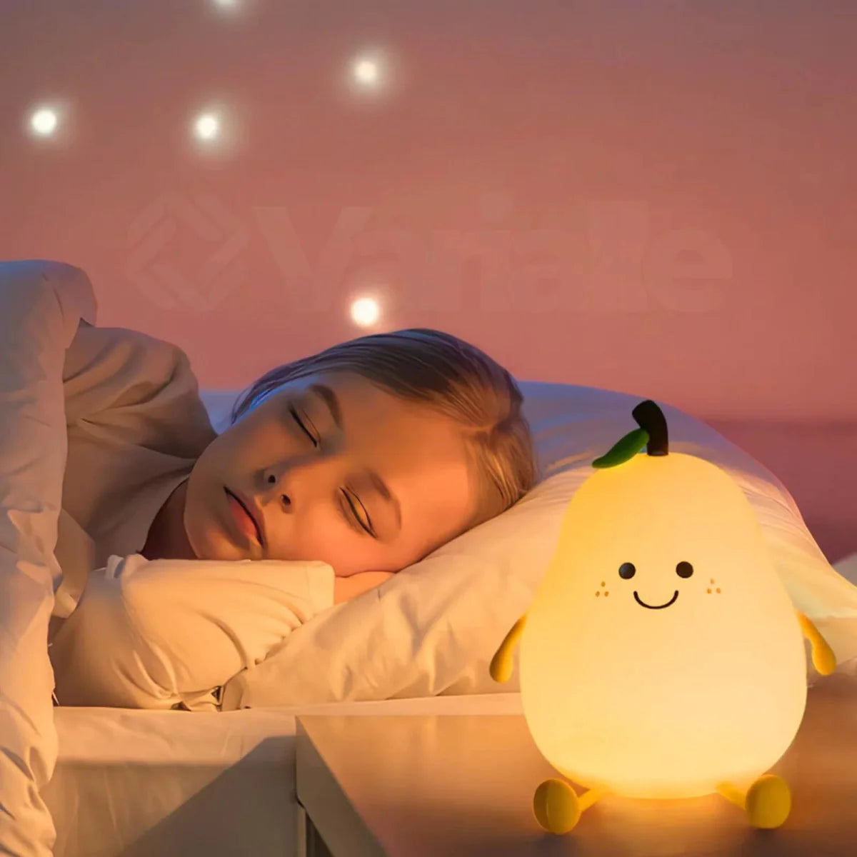 Luminária LED de Silicone Recarregável My Lumi Poire