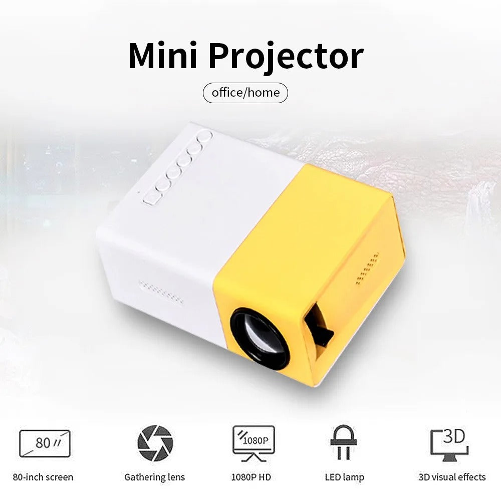 VividBeam™ Mini Projector — Take Stunning Big-Screen Magic Wherever Your Life Goes