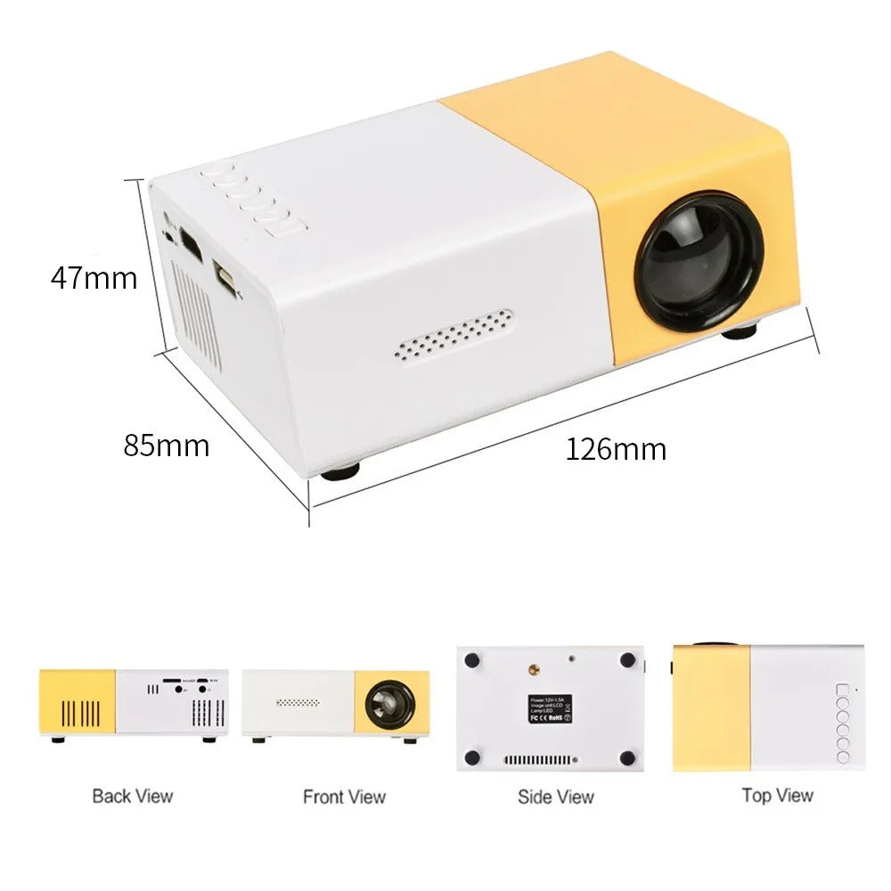 VividBeam™ Mini Projector — Take Stunning Big-Screen Magic Wherever Your Life Goes