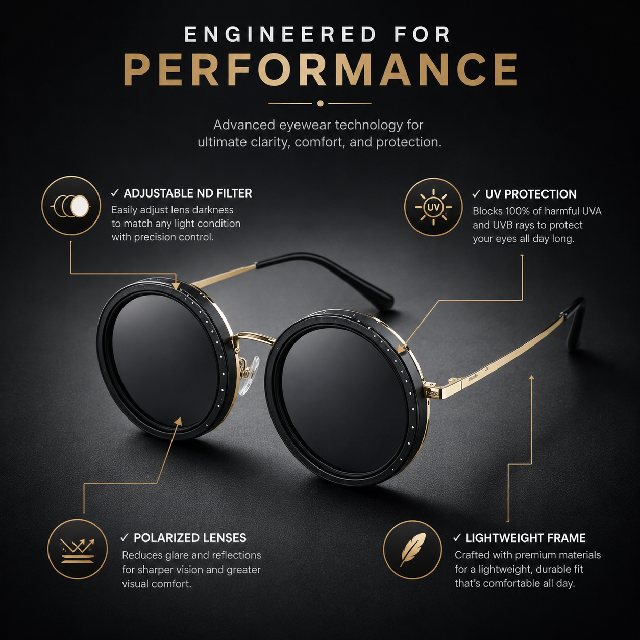 ND Filter Sunglasses