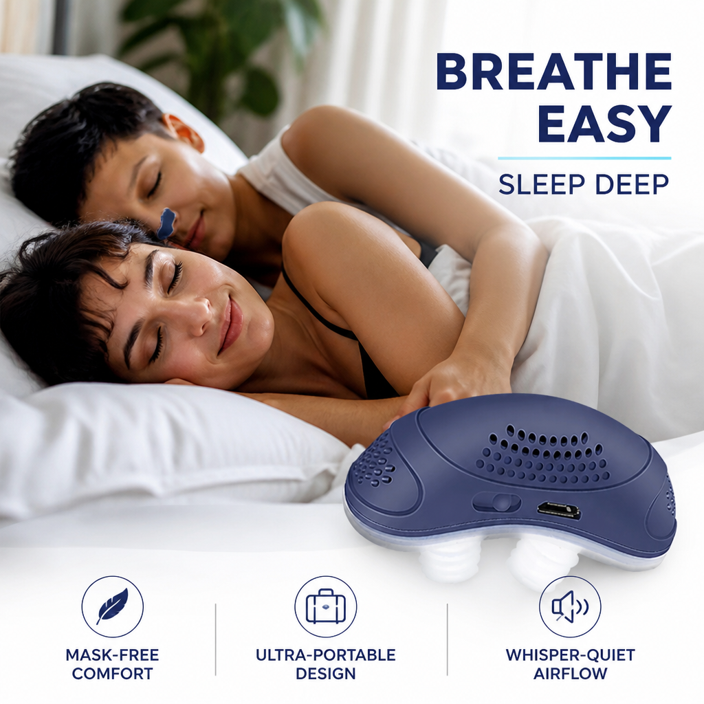 BreatheWell™ — Sleep Soundly Again with Freedom from Masks and Noise