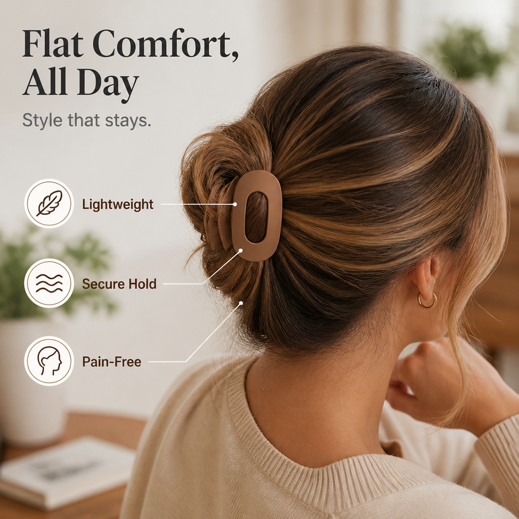 LumeClip™ — Anchor Your Style with All-Day Pain-Free Confidence