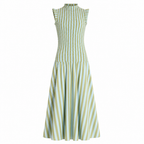 ZephyraFlow™ Stripe Maxi Dress — Own Every Curve with Effortless, Cool Confidence