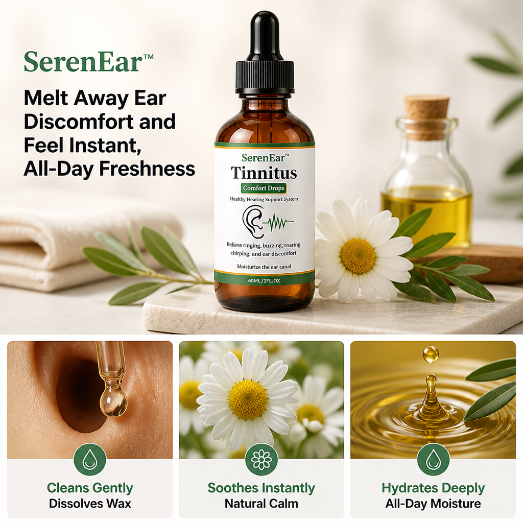 SerenEar™ — Melt Away Ear Discomfort and Feel Instant, All-Day Freshness
