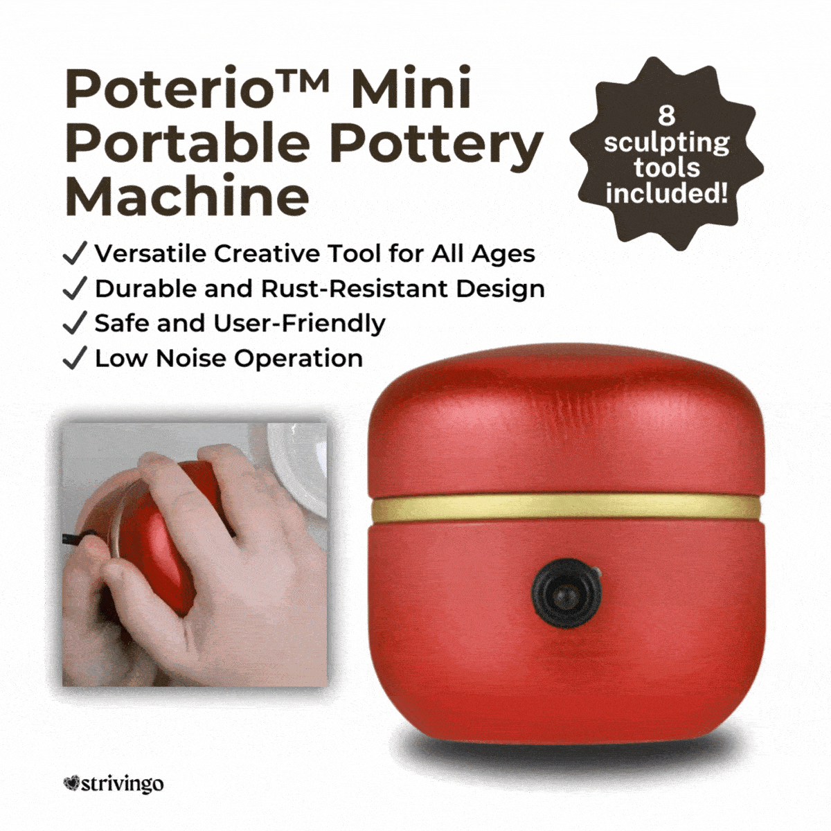 Clayo™ — Unlock Stunning Pottery Magic Right from Your Kitchen Table