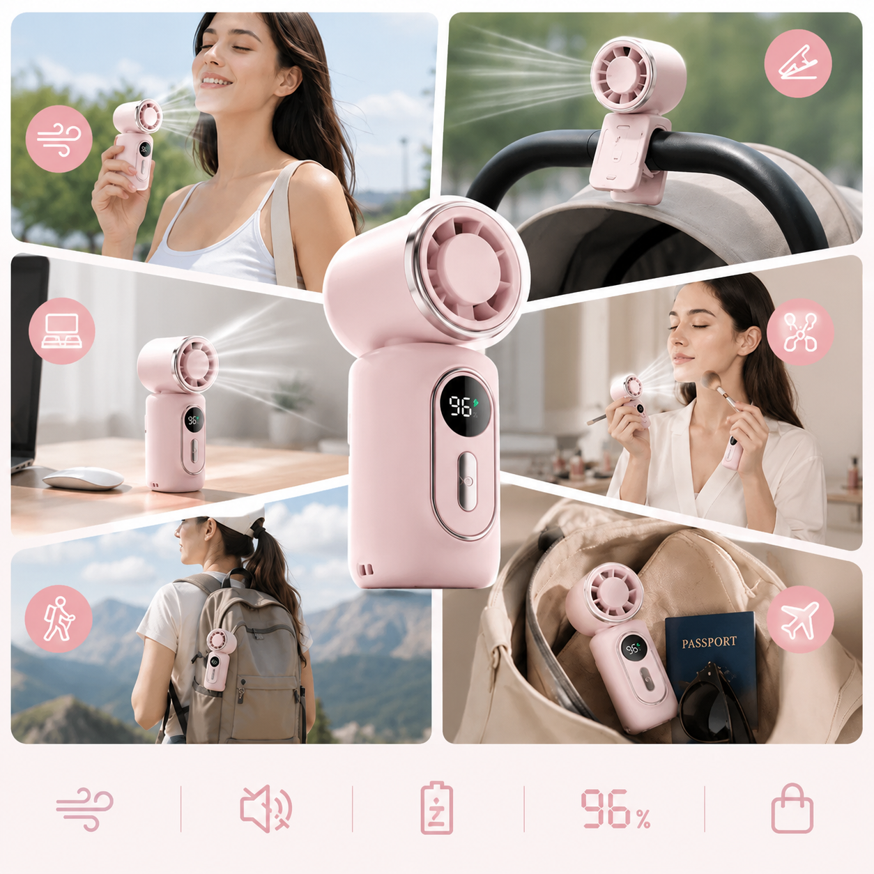 BreezePulse™ — Unleash Instant, Hands-Free Coolness Anywhere You Go