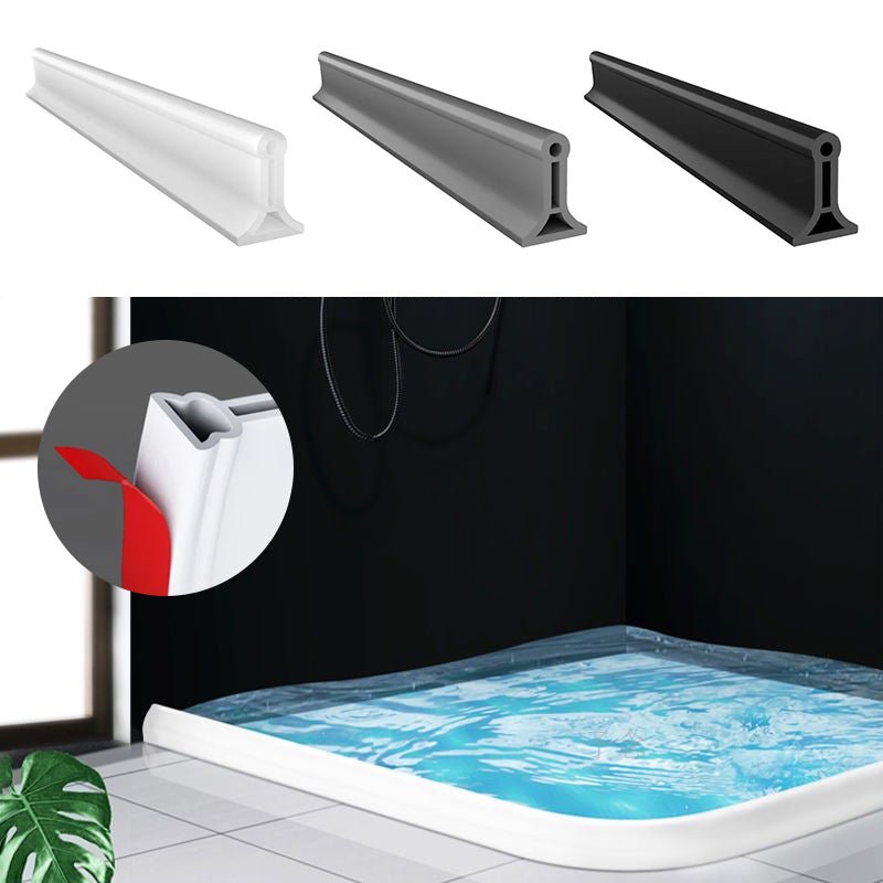 Bande de silicone résistante à l'eau - autocollante pour une utilisation dans la salle de bain ou la cuisine