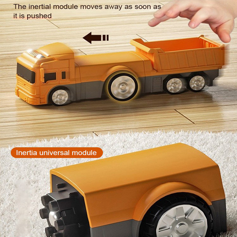 🔥49 % de réduction🔥Jouets assemblés de voiture d'ingénierie à transformation magnétique 
