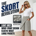 LumaFleX™ Wrap Skort — Move Freely, Feel Stunning, Stay Effortlessly Cool
